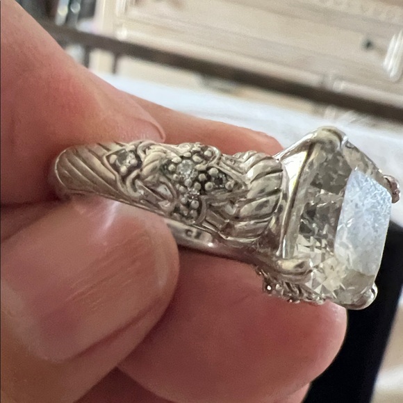 Judith Ripka ring size 9 - Picture 4 of 8